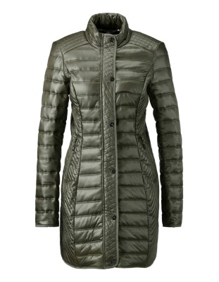 Lange Steppjacke