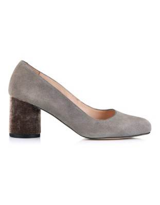 charcoal gray heels