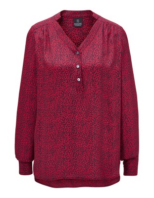 Bluse im Animaldessin